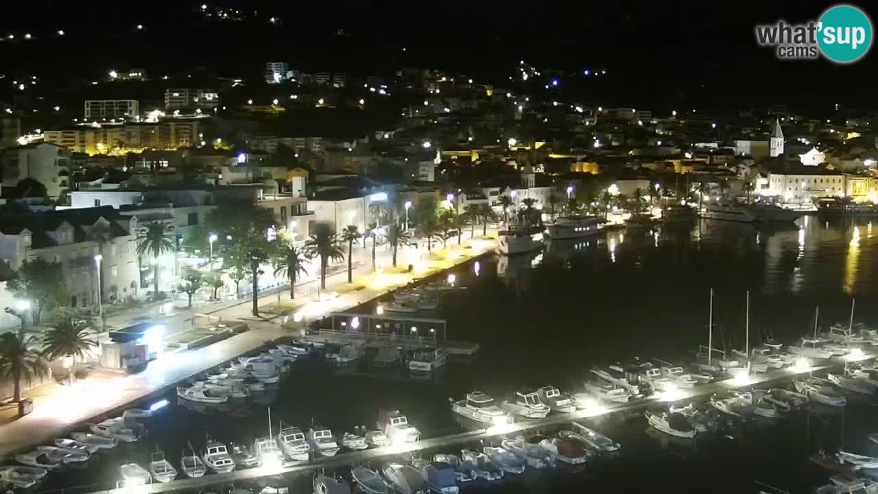 Panorama Makarska webcam
