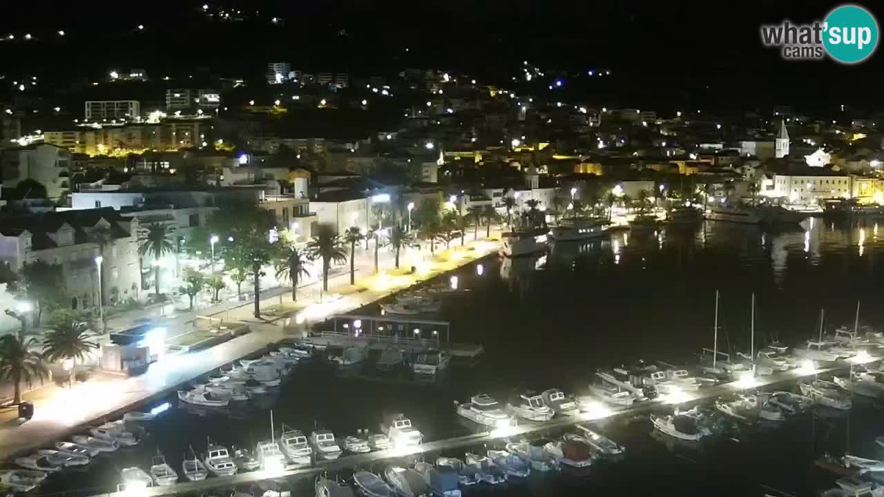 Panorama Makarska webcam