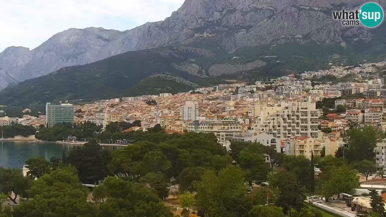 Panorama Makarska web kamera