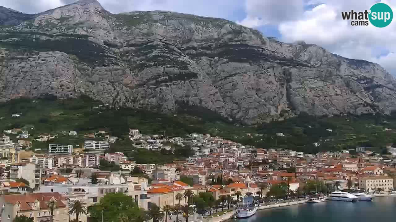 Panorama Makarska webcam