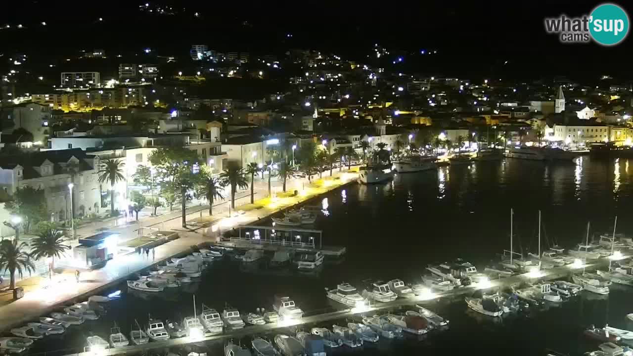 Panorama Makarska webcam