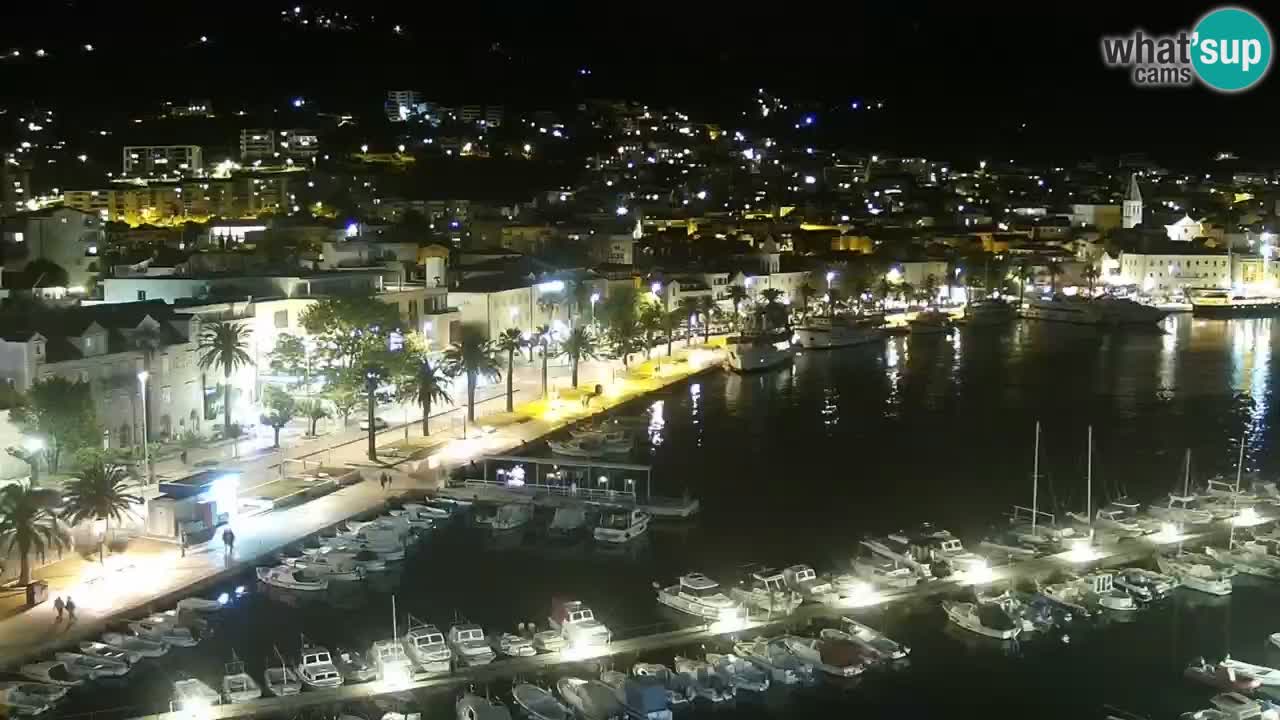 Panorama Makarska webcam