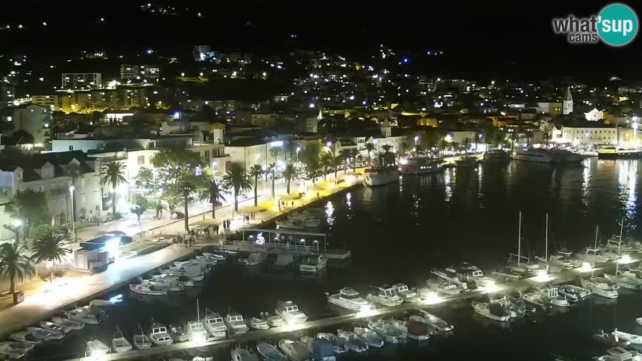 Panorama Makarska web kamera