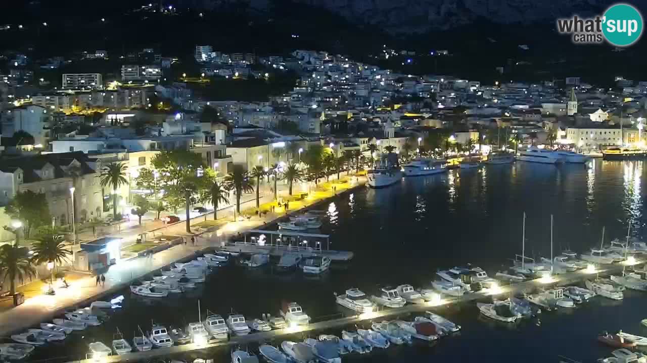 Panorama Makarska webcam