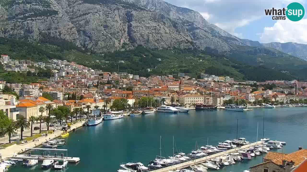 Panorama Makarska web kamera