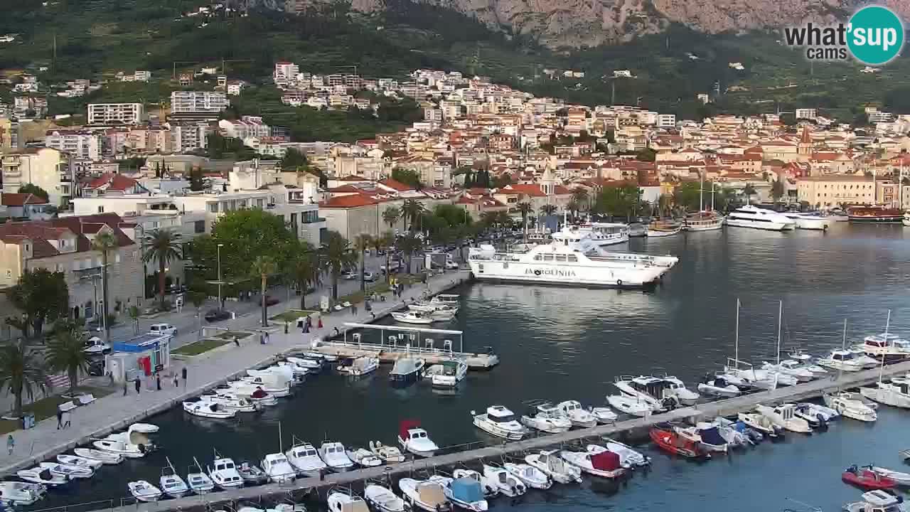 Panorama Makarska webcam