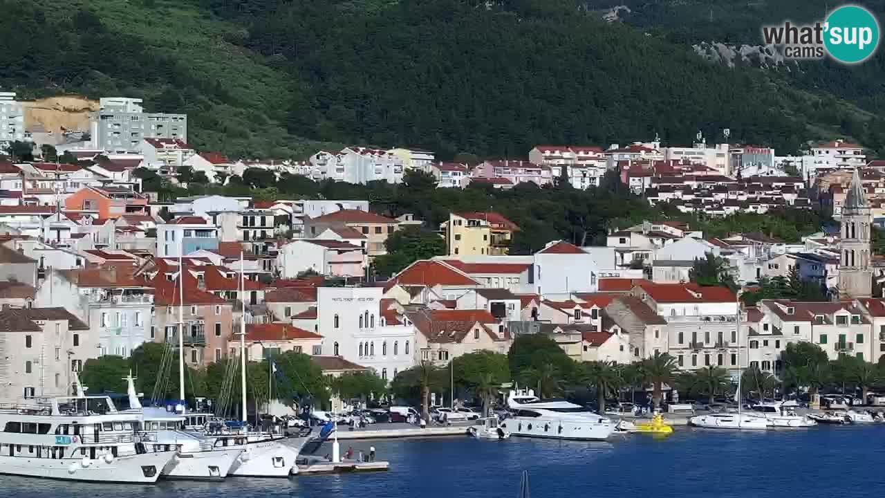 Panorama Makarska webcam