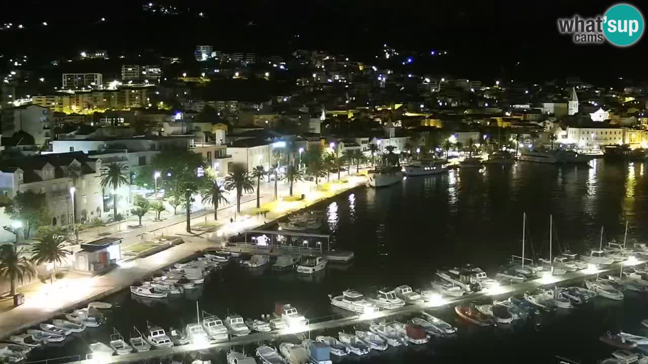 Panorama Makarska webcam