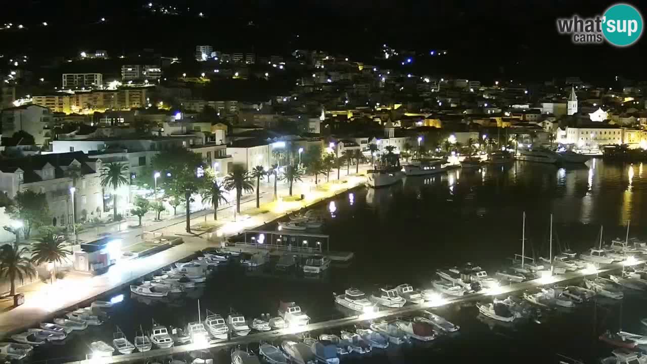 Panorama Makarska webcam