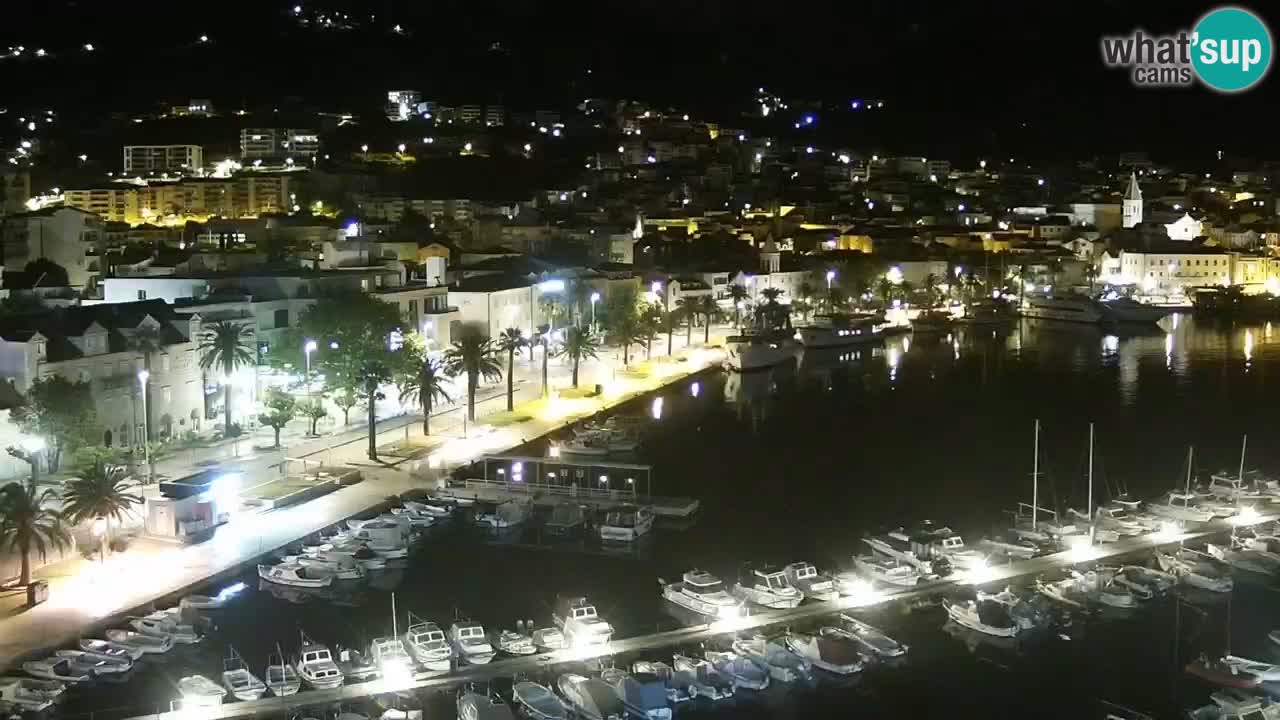 Panorama Makarska webcam
