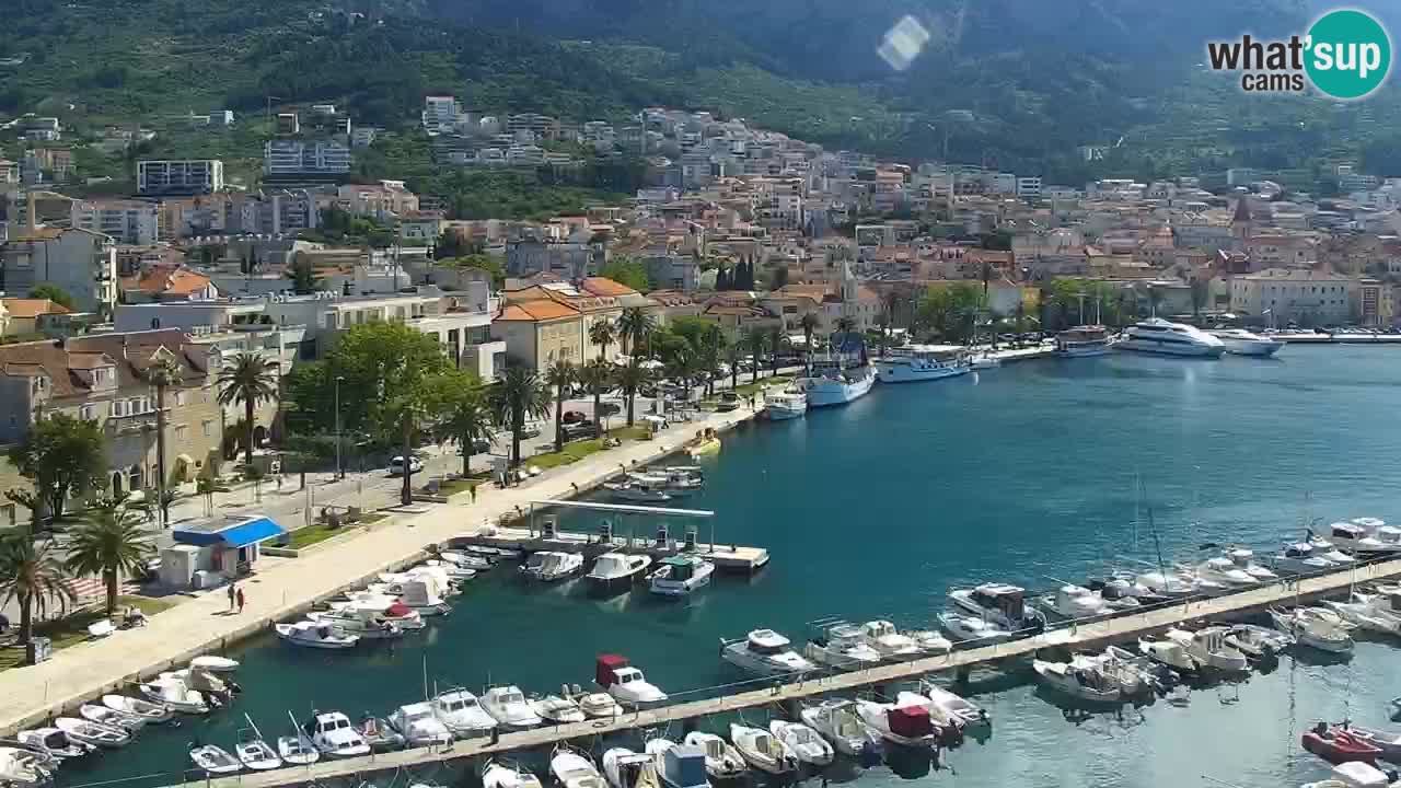 Panorama Makarska web kamera
