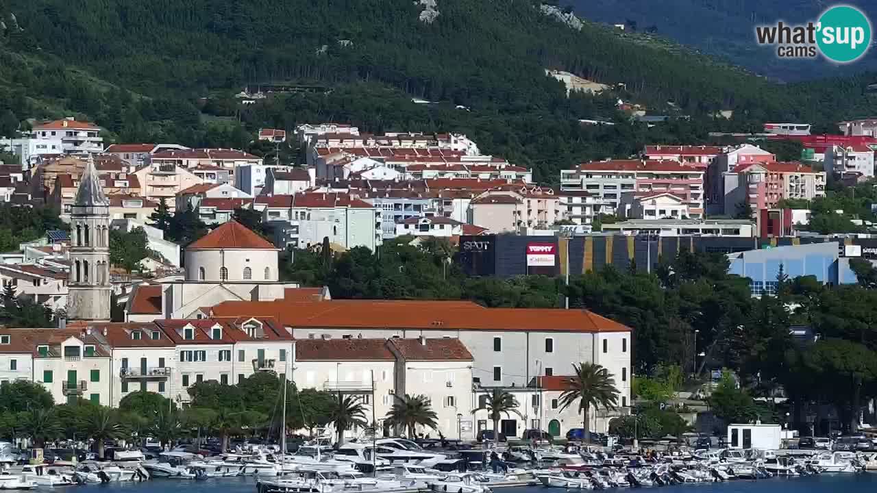 Panorama Makarska webcam