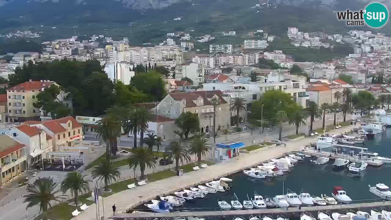 Panorama Makarska webcam