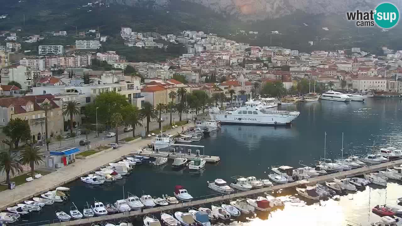 Panorama Makarska web kamera