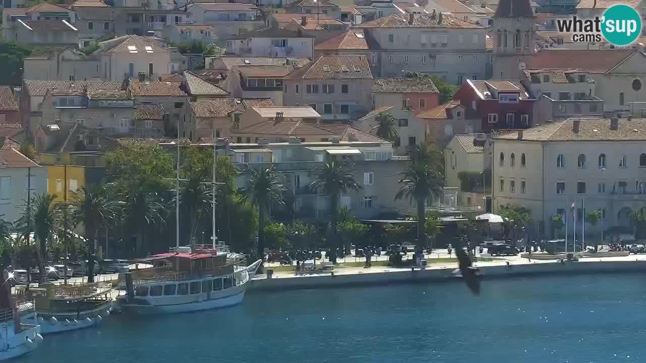 Stupendo panorama di Makarska livecam