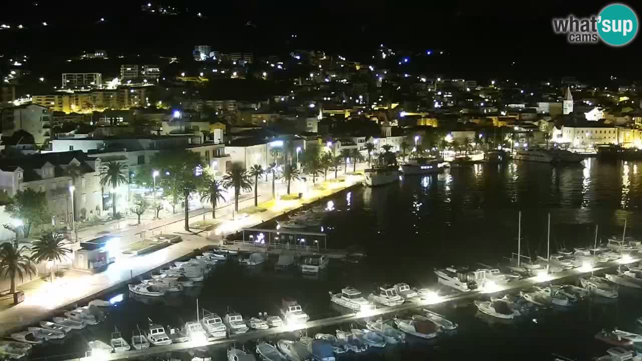 Panorama Makarska webcam