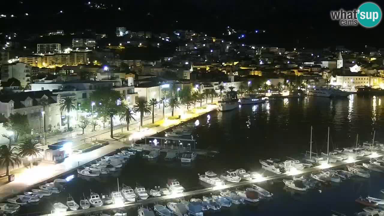 Panorama Makarska web kamera