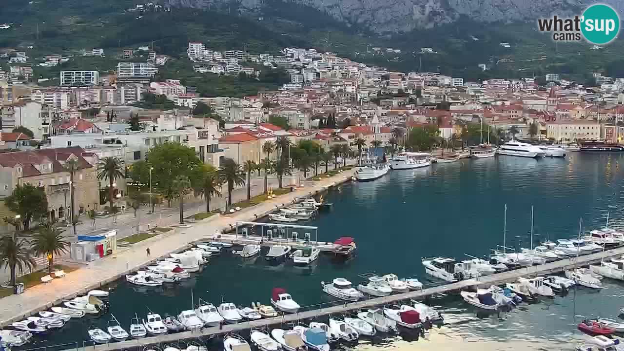 Panorama Makarska Live Webcam