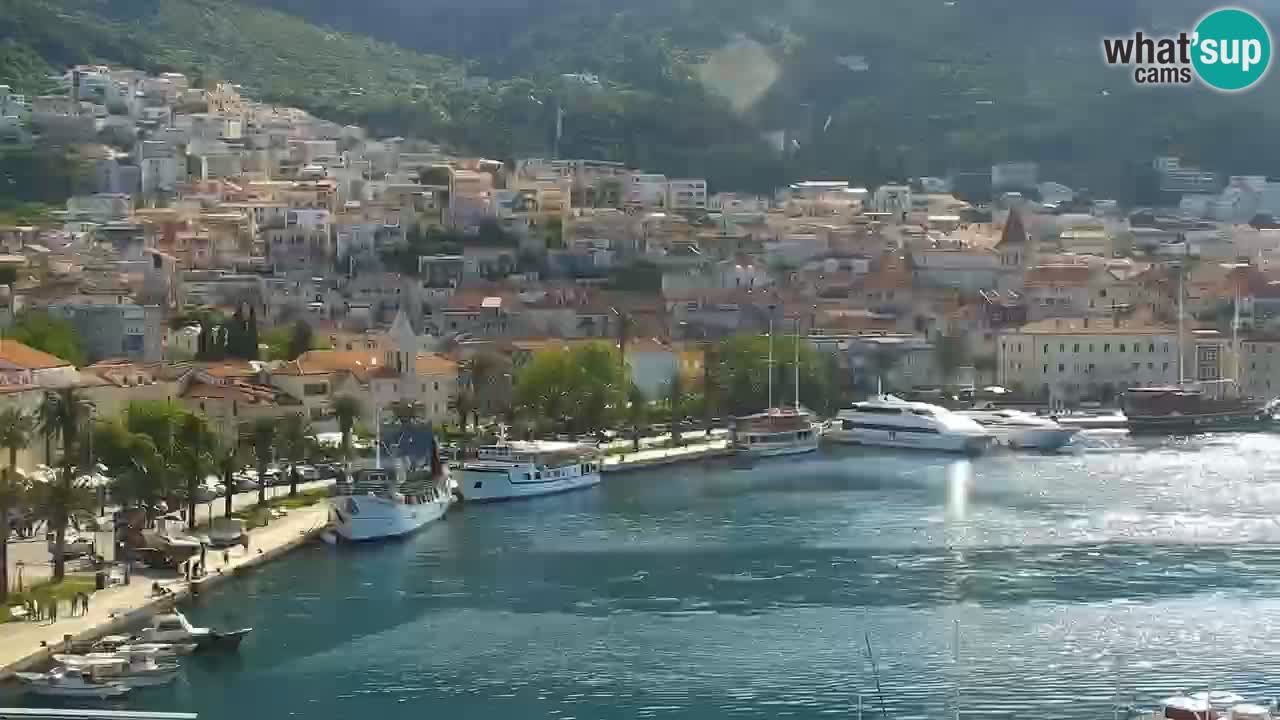 Pogled na Makarsko spletna kamera