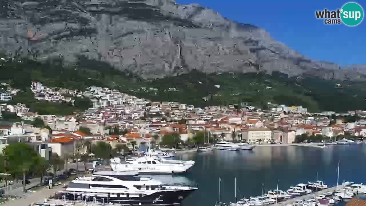 Panorama Makarska web kamera