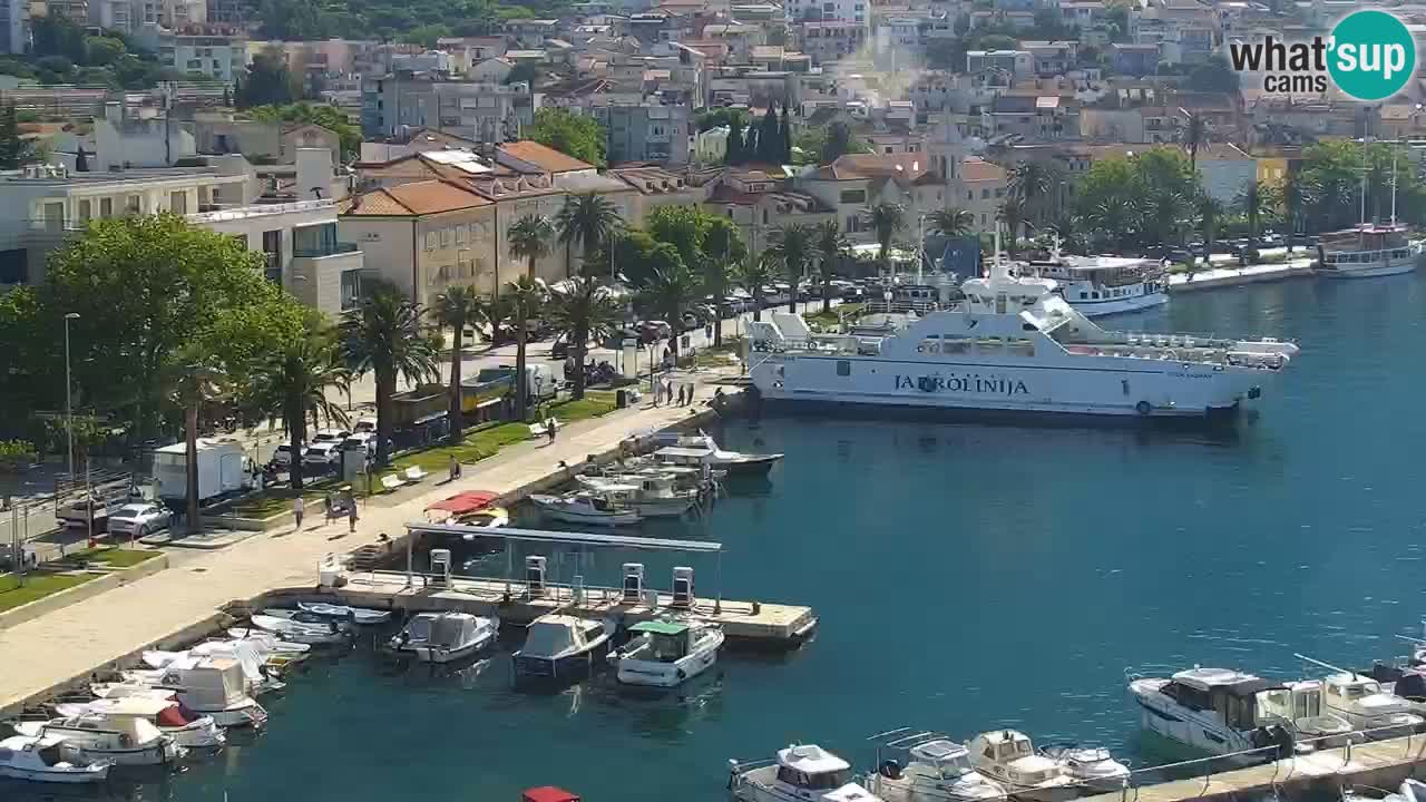 Panorama Makarska web kamera