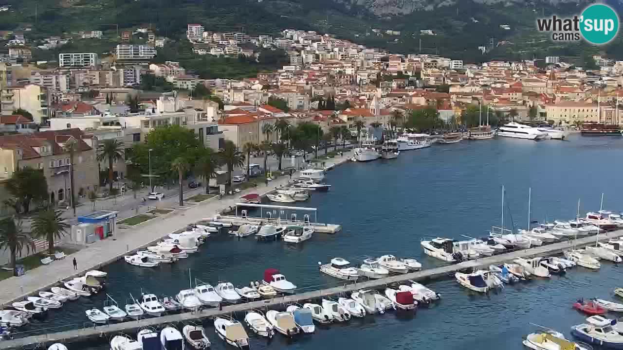 Panorama Makarska webcam