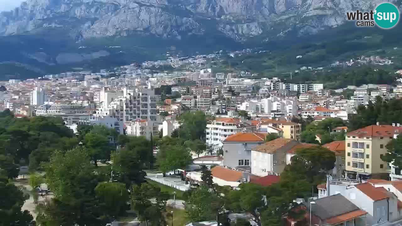 Panorama Makarska webcam