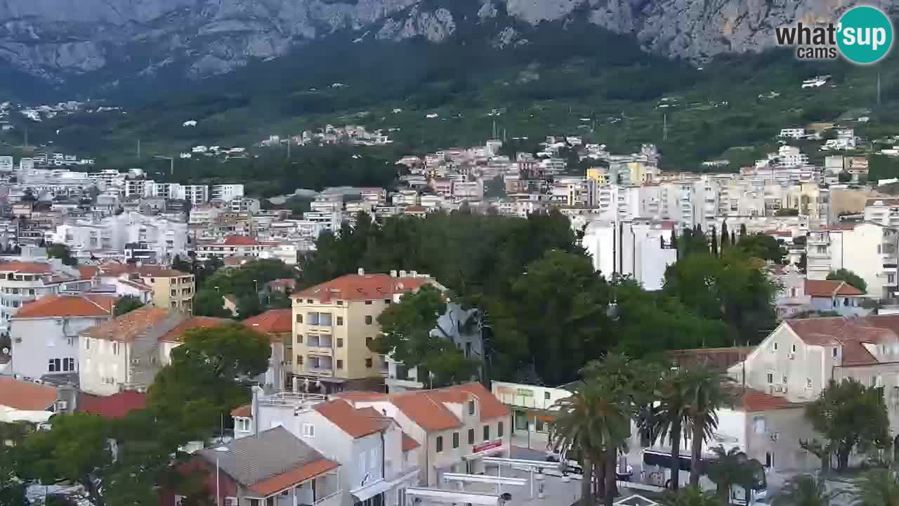Panorama Makarska web kamera