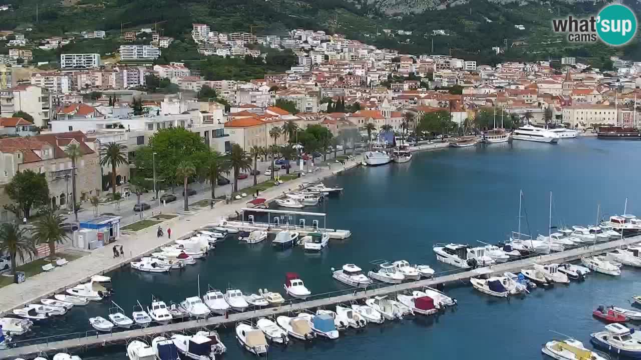Pogled na Makarsko spletna kamera
