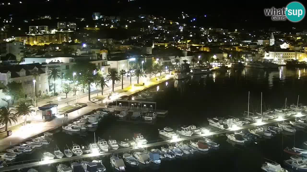 Panorama Makarska webcam