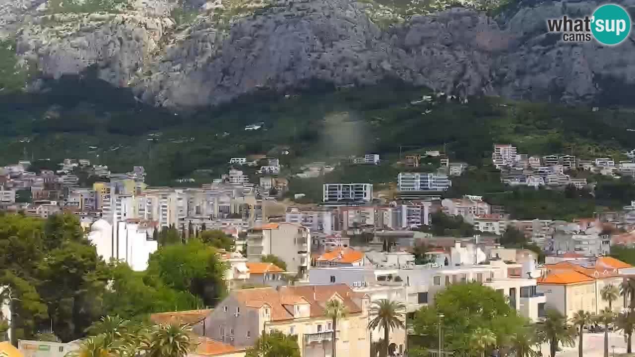 Panorama Makarska webcam