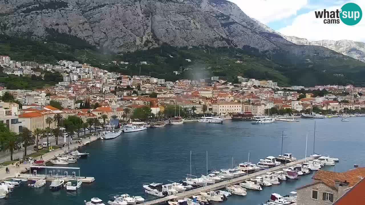 Panorama Makarska web kamera