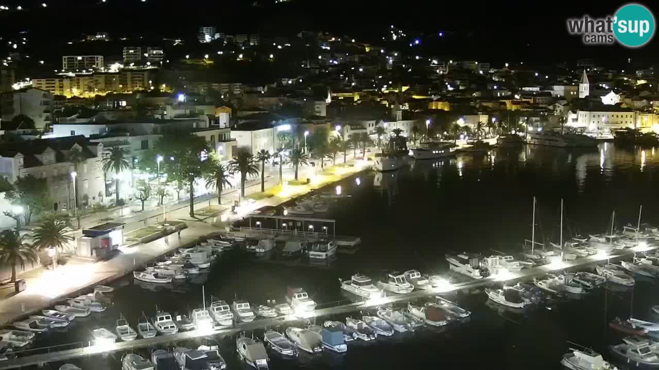 Panorama Makarska web kamera