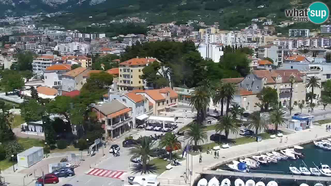 Pogled na Makarsko spletna kamera