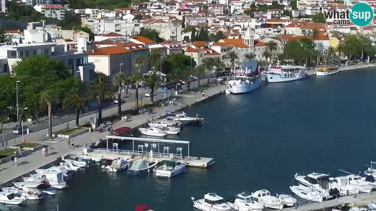 Panorama Makarska webcam