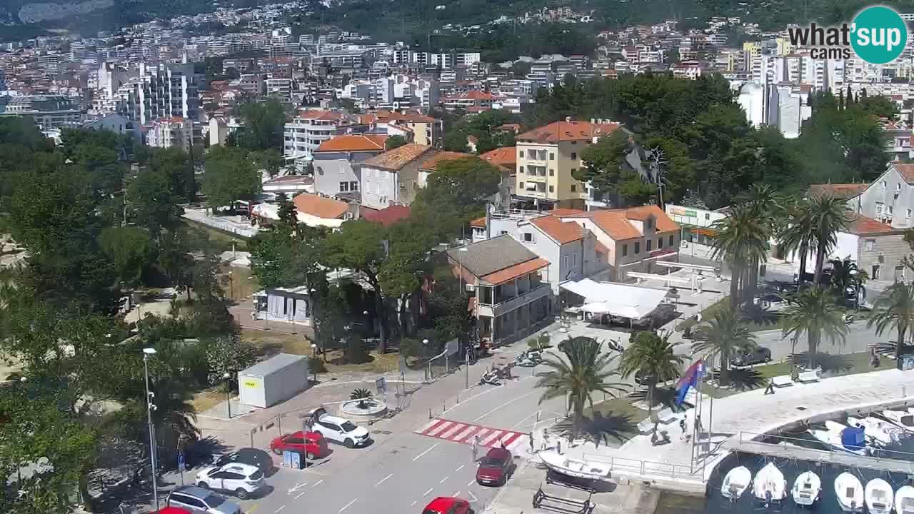 Panorama Makarska webcam