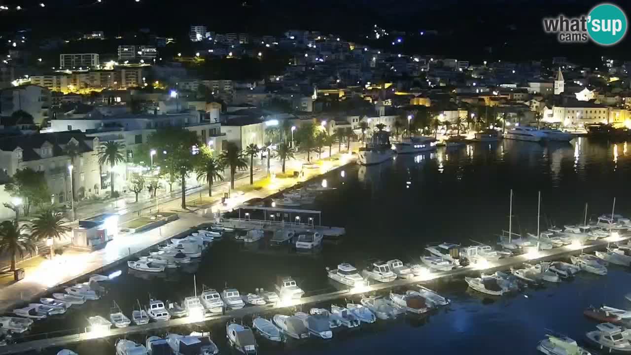 Panorama Makarska webcam
