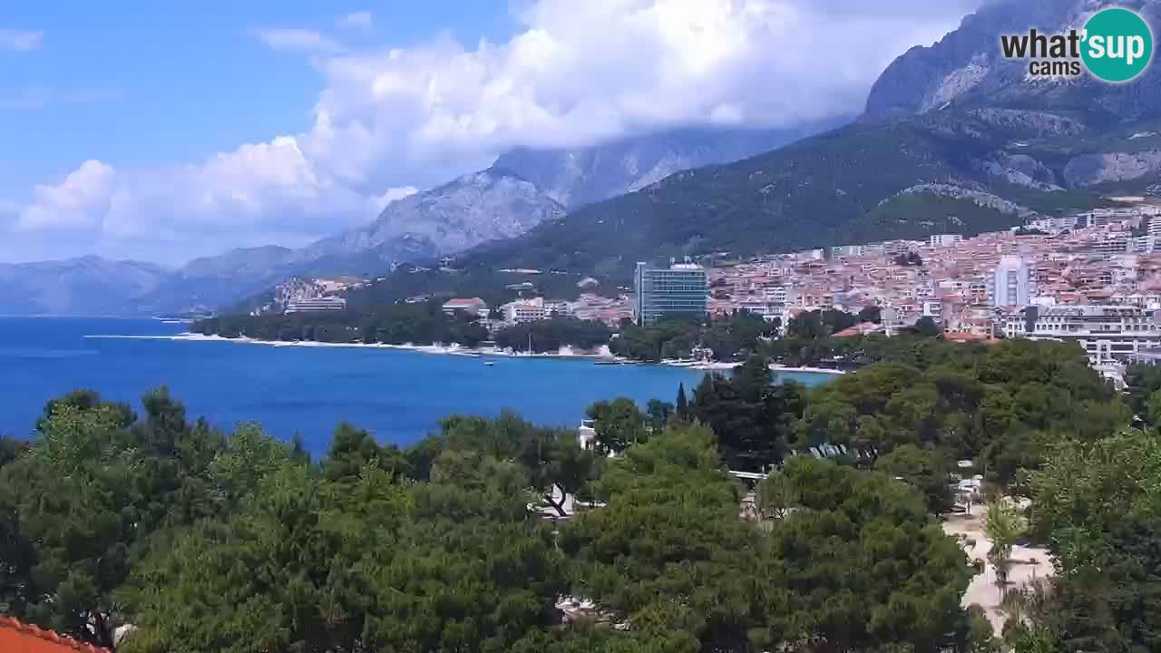 Panorama Makarska web kamera