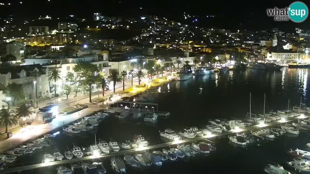 Panorama Makarska web kamera