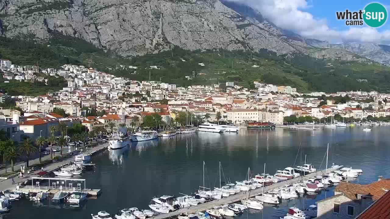 Pogled na Makarsko spletna kamera