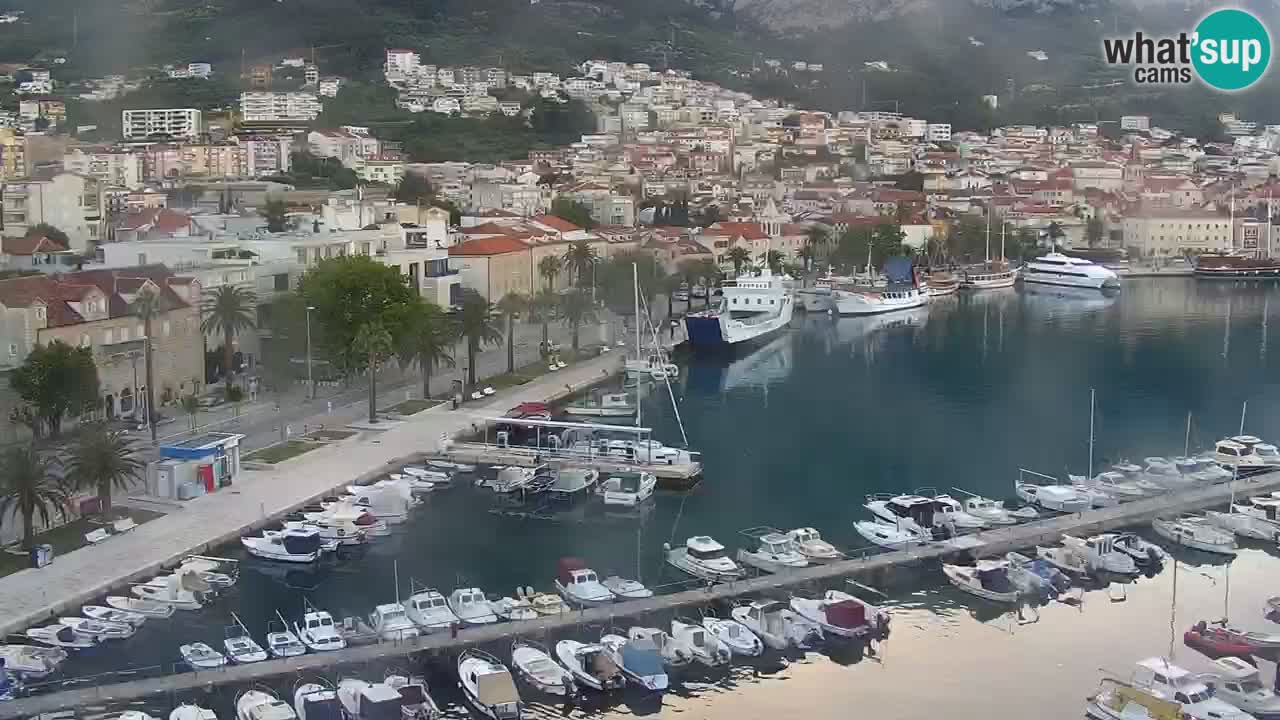 Panorama Makarska webcam