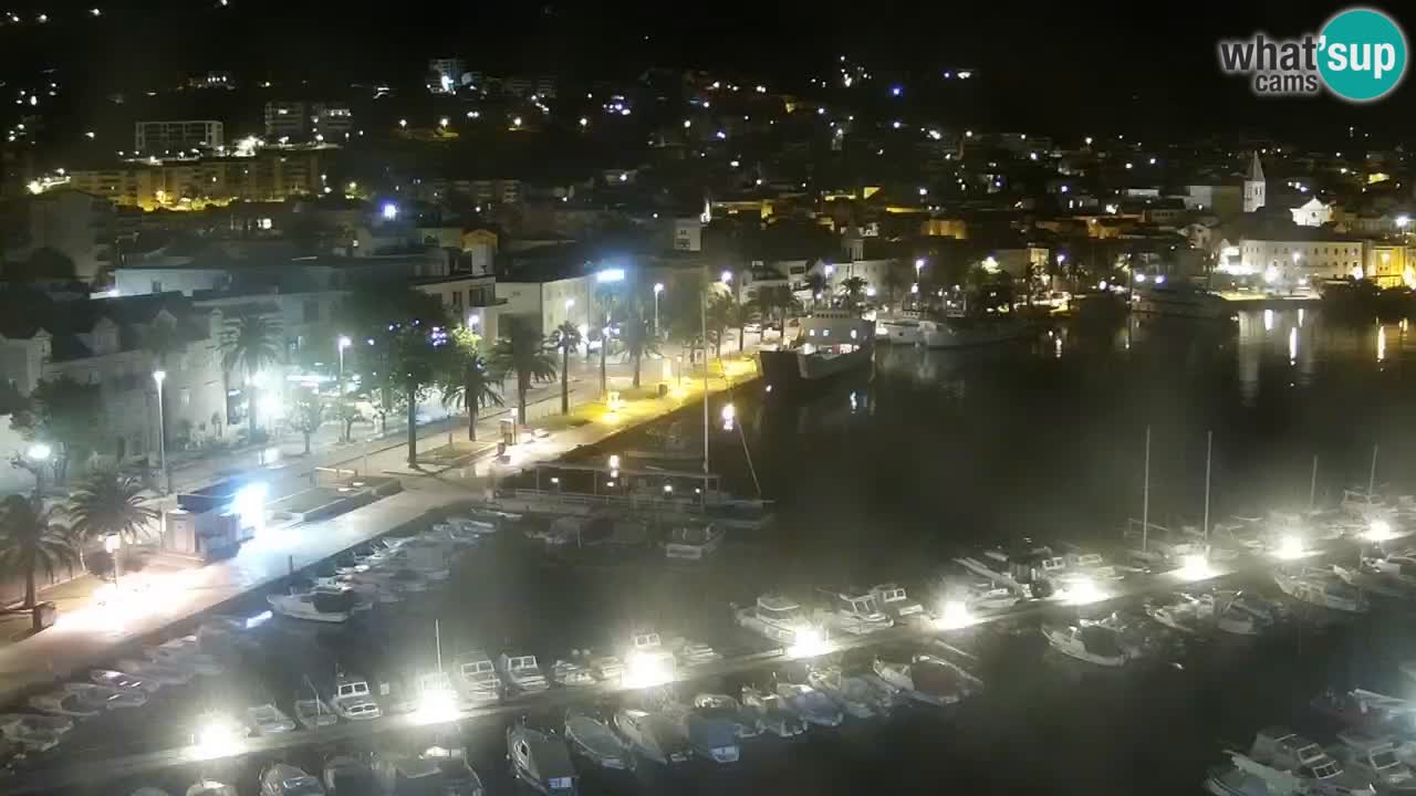 Panorama Makarska web kamera
