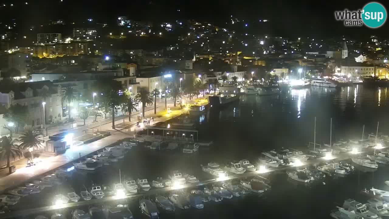 Panorama Makarska webcam