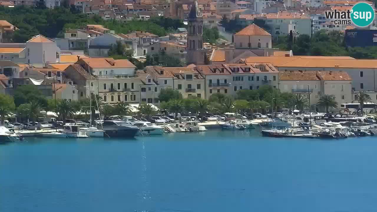 Panorama Makarska webcam