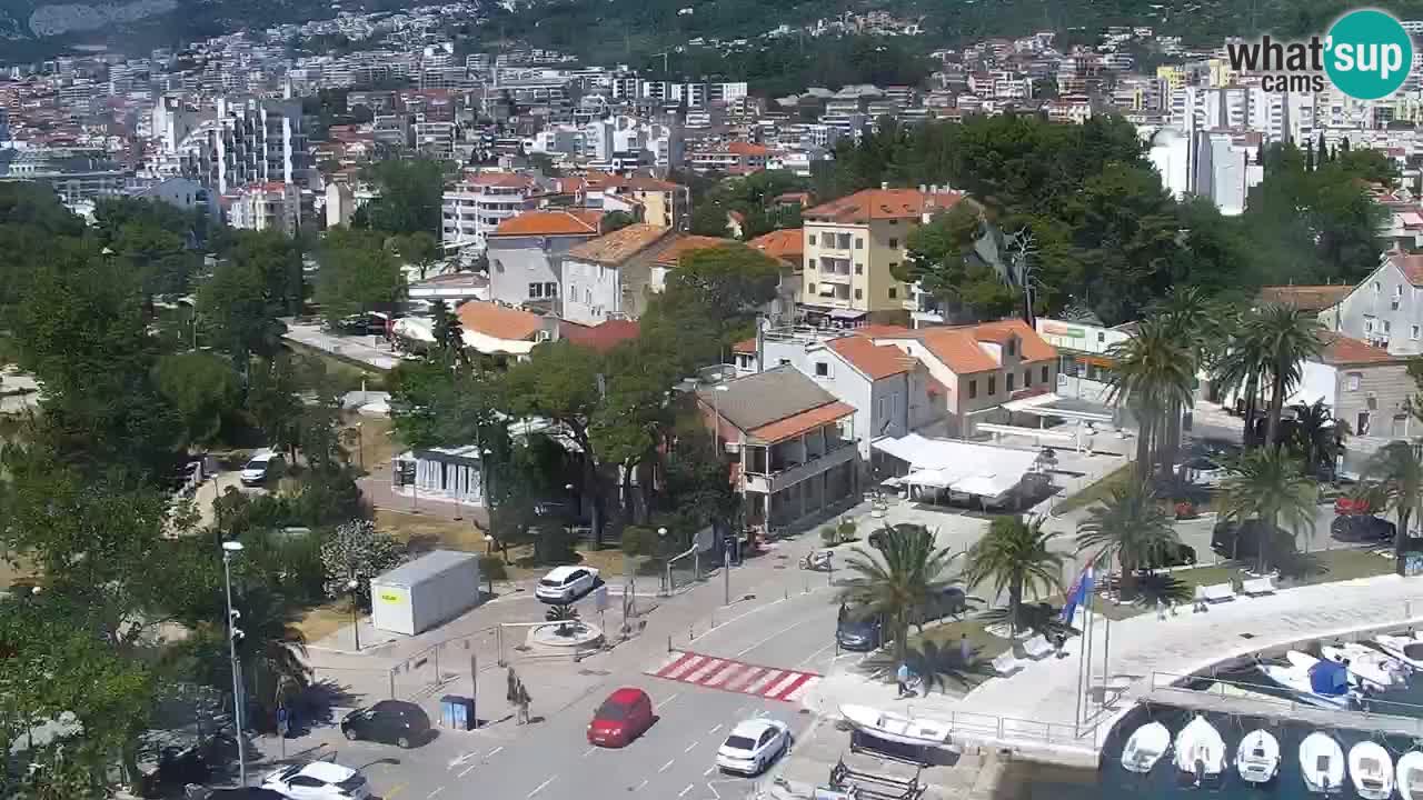 Panorama Makarska webcam