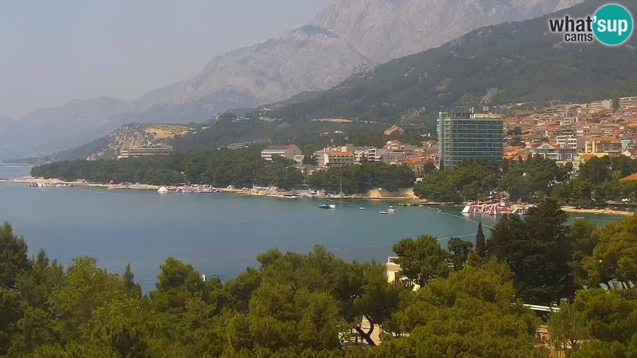 Panorama Makarska web kamera