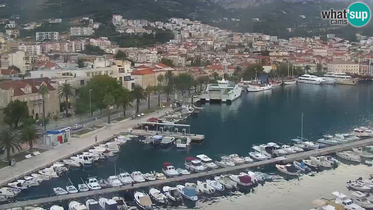 Panorama Makarska web kamera