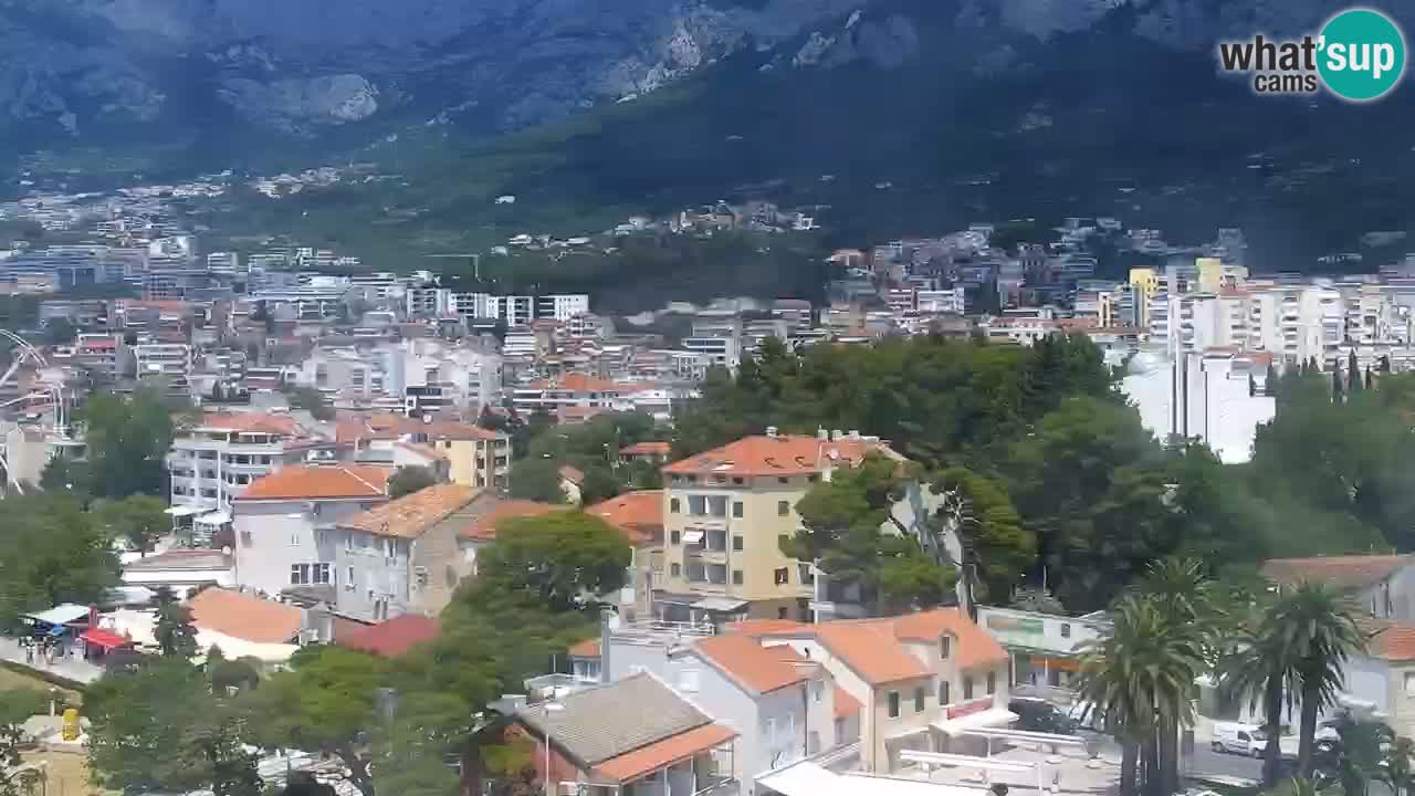 Panorama Makarska webcam
