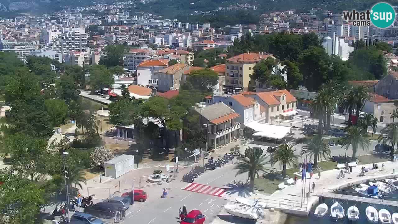 Panorama Makarska webcam