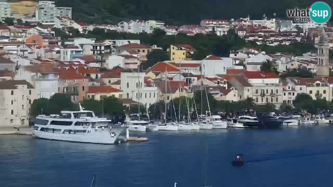 Panorama Makarska webcam